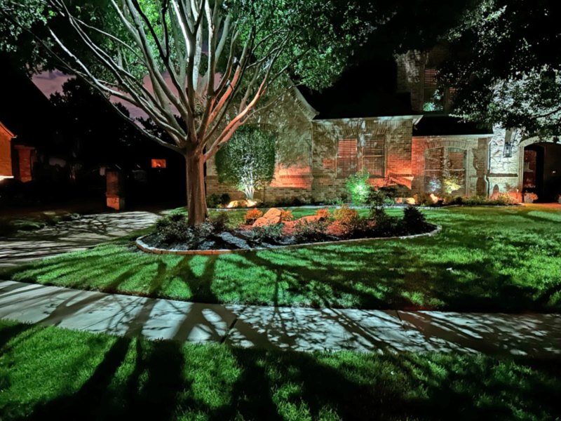 Curbside Landscape Lighting Preston Hollow