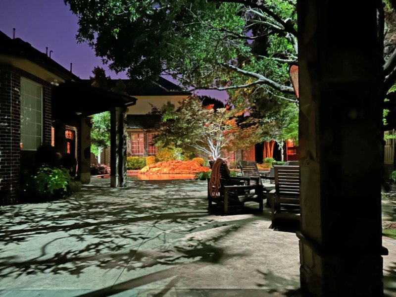 landscape lighting Preston Hollow