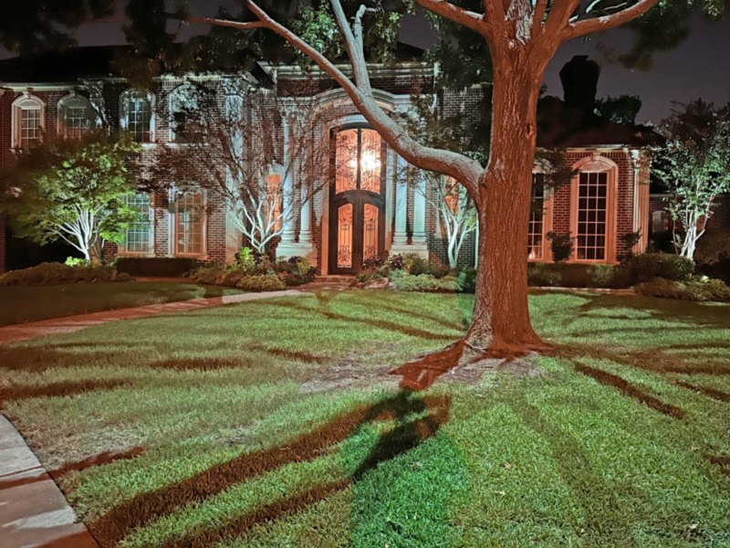 landscape lighting Preston Hollow