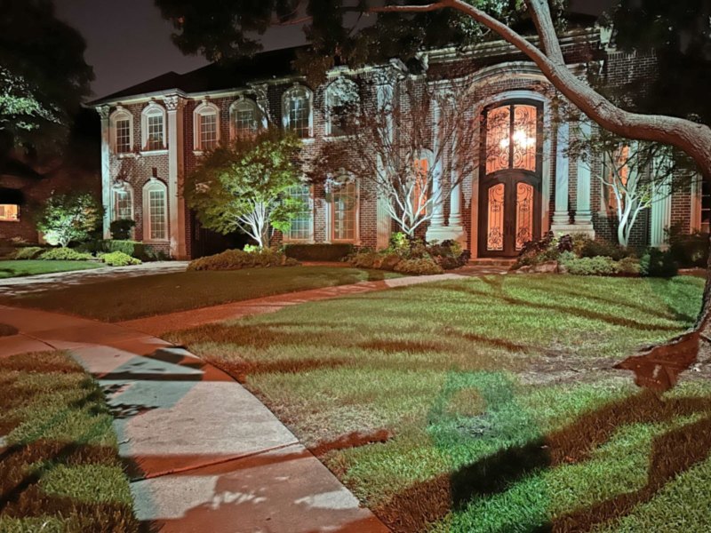 home landscape lighting Preston Hollow