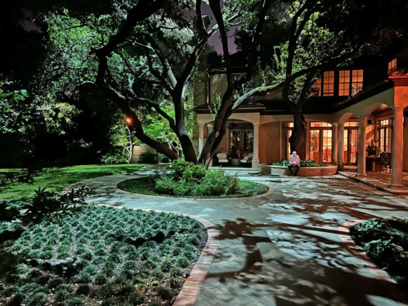 landscape lighting Preston Hollow