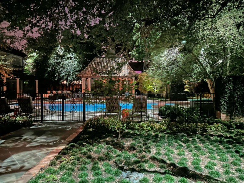 landscape lighting Preston Hollow