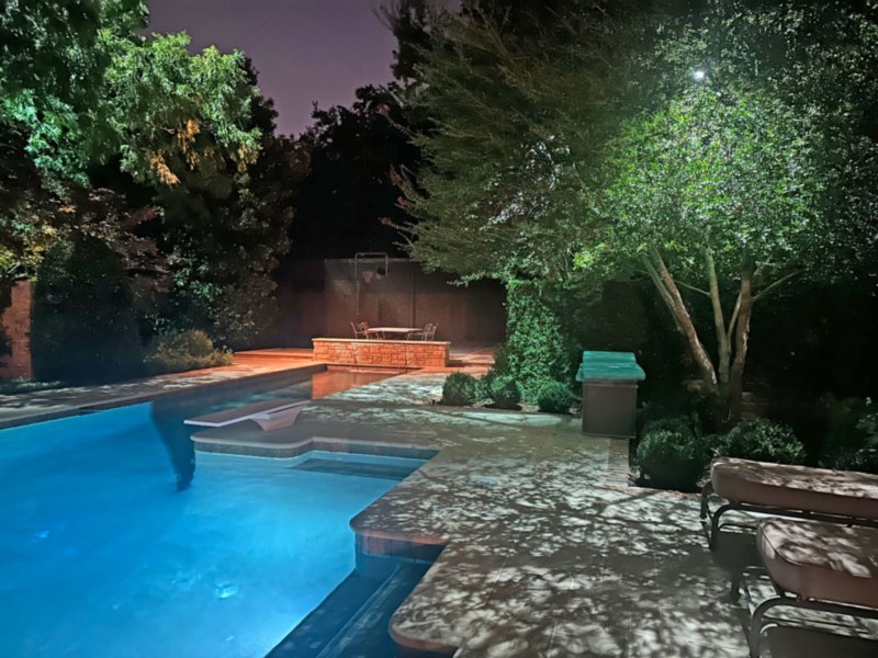 swimming pool lighting Preston Hollow